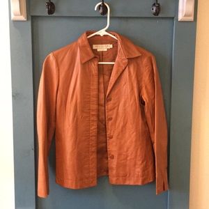 Garfield & Marks genuine leather jacket